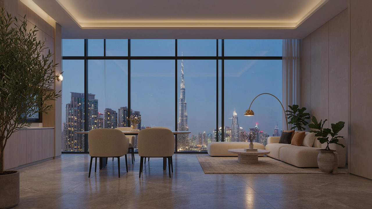 A calm evening in Dubai
